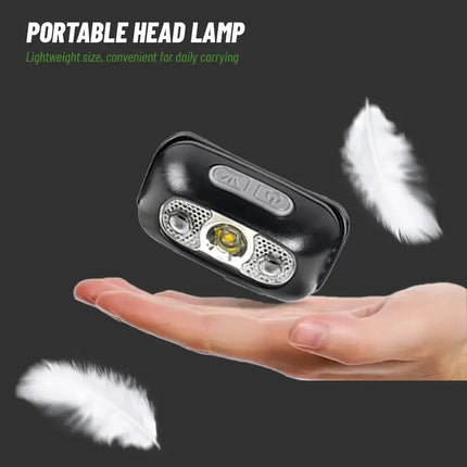 Powerful Mini COB LED Keychain Flashlight USB C Rechargeable Hanging Work Light Waterproof Keyring Camping Walking Pocket Lamp