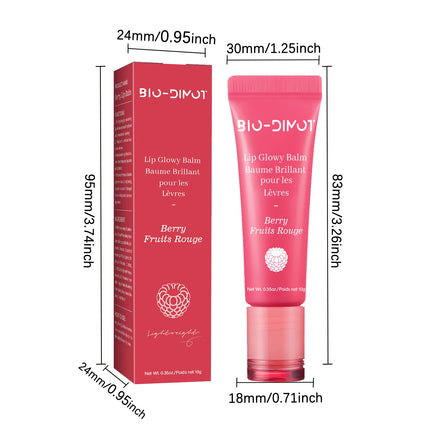 Liquid Lip Gel Mask Reduce Lip Moisturizing Lip Glow Blam Line Remove Dead Skin Peach Grape Lip Gloss Lips Care Product 10g