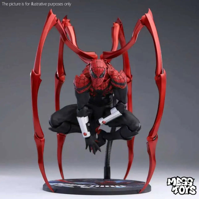 Mess Toys Superior Spider Man Ultimate Neighbor Kaine Peter Parker Messtoys Spiderman Action Figure Model Gifts Toys