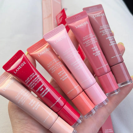 Laneige Lip Gloss Moisturize Mirror  3*10g 4*8g 5*3g Set 3g 6g 20g Lip Gloss Lightweight Hydrate Nourish Repair Lip Oil Makeup