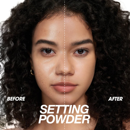 O.TWO.O 2pcs Foundation Face Powder Waterproof 24H Stay Coverage Soft Focus Correct Powder Conceal Long-lasting Face Makeup