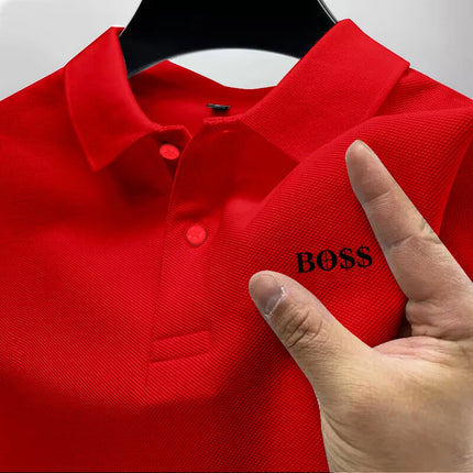 2025 Men's Versatile Polo - Classic Design Work Travel Multiscreen Tee