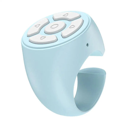Wireless Finger Scroller with Ring Design, Fingertip Remote Control for Mobile Phones, Photo Clicker Function, Solves One-Handed
