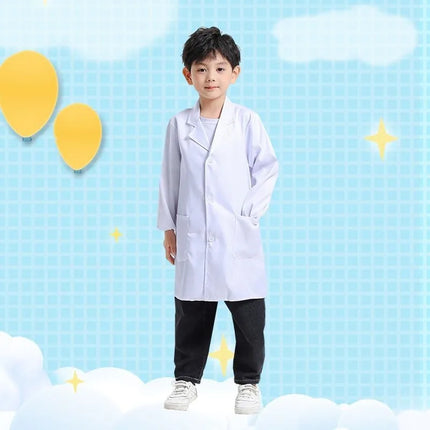 Experimental Role-playing Children's Doctor Nurse Suit Set White Coat Work Suit Children's Role-playing Game Suit