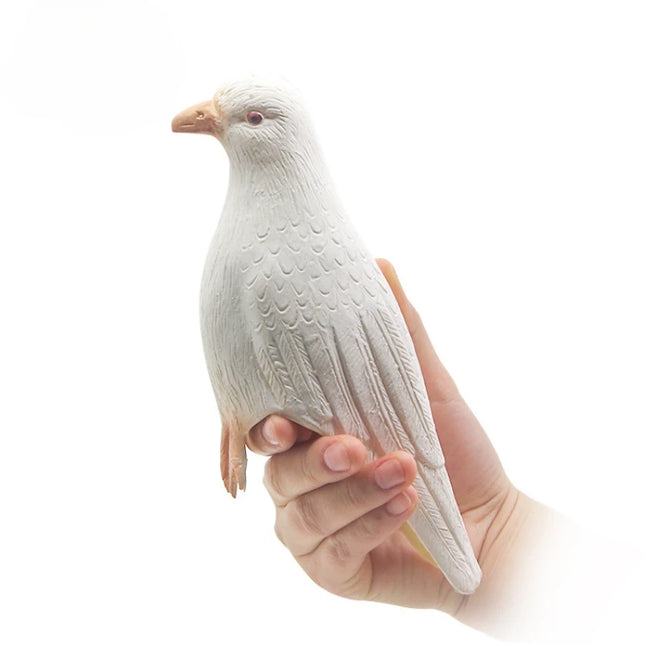 Vanishing Dove (latex) Rubber Fake Living Dove Magic Tricks Magicians Stage Illusions Accessories Props Appearing Vanishing Magia