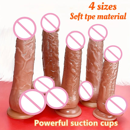 Waterproof Silicone Adult Sex Toys Soft Dildo with Suction Cup G-Spot Vagina Anal Masturbators Realistic Dildos Dick Cock Penis