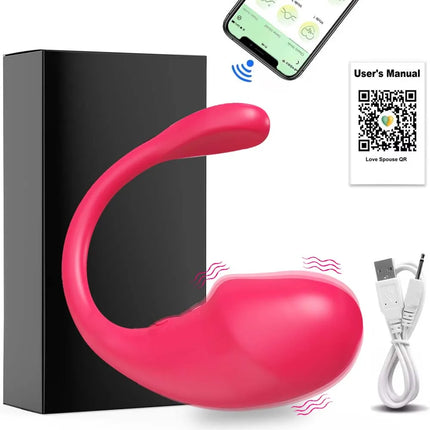 Wireless Bluetooth G Spot Vibrator for Women Dildo APP Remote Control Wear Clit Vibrating Egg Female Panties Sex Toys for Adults