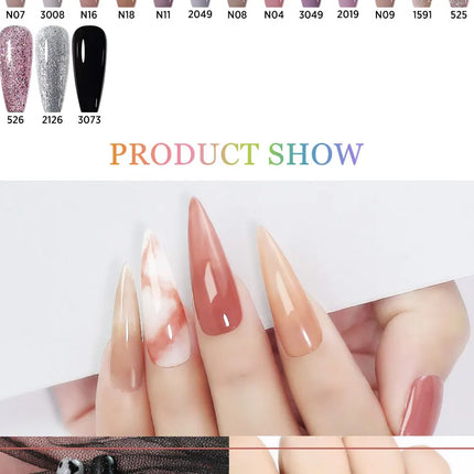 Parkson 12ML Nail Gel Polish HEMA TPO FREE Full Coverage 279 Color Gel Pigment Professional Nail Art Long Lasting Gel Varnish