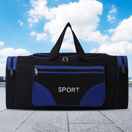 Unisex Oxford Large Capacity Fitness Bag Waterproof Travel Swimming Gym / Sac Unisexe Oxford Grande Capacité Fitness Imperméable Voyage Natation Gym