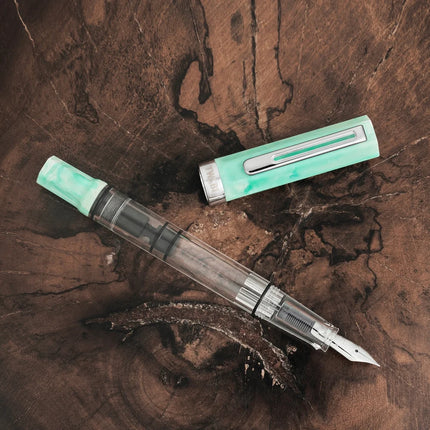 Original TWSBI ECO Piston Pen Transparent Resin Fountain Pen Holder Large Capacity Ink Storage Student Writing Business Gift