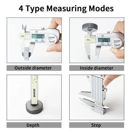 Shahe Digital Vernier Caliper Gauge Paquimetro Electronic Digital Caliper Paquimetro Digital 150 MM Measuring Tool