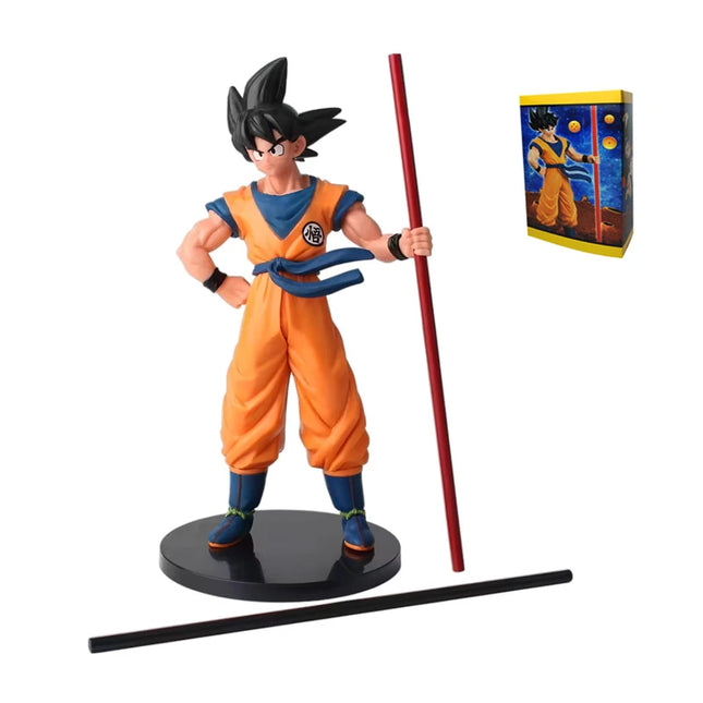 Anime Figure Dragon Ball Son Goku Super Saiyan 22cm Goku DBZ Action Figure Model Gifts Collectible Figurines for Kids