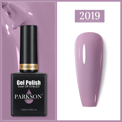 Parkson 12ML Nail Gel Polish HEMA TPO FREE Full Coverage 279 Color Gel Pigment Professional Nail Art Long Lasting Gel Varnish