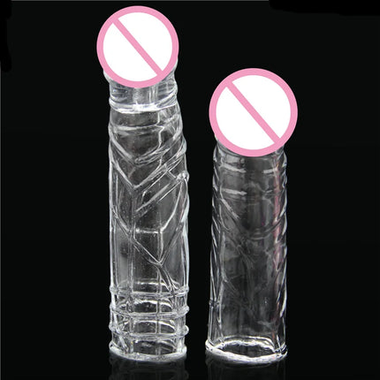 Reusable Delay Extension Penis Sleeves condom Impotence contraceptive dragon Sex product men toy Increase cock Sleeve dildo ring