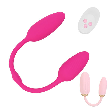 Two Vaginal Balls Panties Vibrators for Women Clitoris Stimulator Nipple Clamps Anal Plug Female Masturbator Cordless Sex Toys