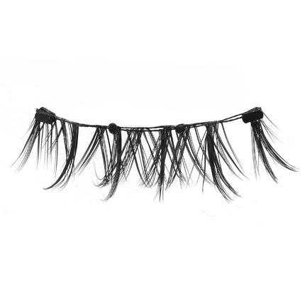 Lanjinglin Magnetic Eyelashes 1 Pair Natural Faux Mink Lashes Reusable False Eyelashes Tweezer Set Eyelash Extension Makeup Tool