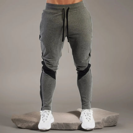 Mens Casual Pants Autumn Winter Fleece Sweatpants Men Joggers Elastic Waist Sport Casual Trousers Baggy Fitness Gym Clothing