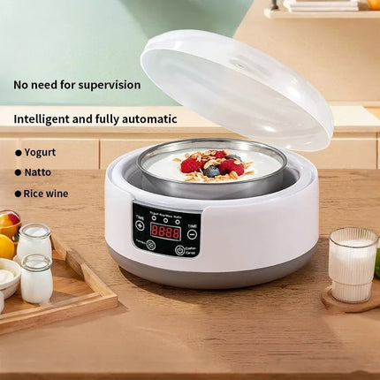 Electric Mini Yogurt Maker Automatic Rice Wine Maker DIY Yogurt Household