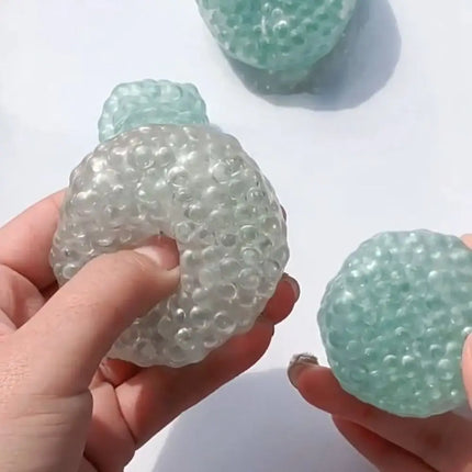 High Quality Relaxation Ice Beads Pinch Ball Toy 6cm Stress Relief Squishy Balls Sensory Fidget Toy Kids Squeeze Toys Super Soft