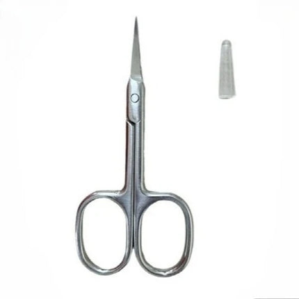 Stainless Steel Cuticle Scissors with Curved Pointed Tips Ultra-thin  Cuticle and Keratin Removal Nail Beauty Scissors