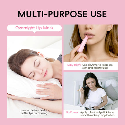 Sakura Lip Balm Nourishing Refreshing Hydrating & Moisturizing Preventing Cracking Repairing for Daily Care Lip Balm