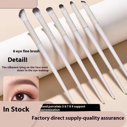 Eyeshadow Makeup Brushes Kit High Quality Eyeshadow Dot Blusher Nose Shadow Eyebrow Loose Powder Brush, Eye Make Up Brushes Tool