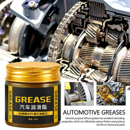Automotive Grease 100g Vehicle Track Lubricating Grease High Tempe And Wear Resistant Automotive Grease For Track Mechanical