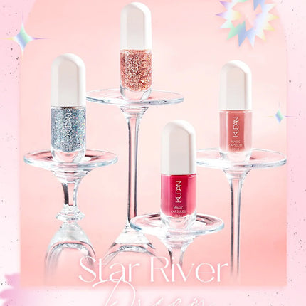 Water-based Nail Polish Tearable Baking Free Solid Color Nail Polish Gel Professional Semi-Permanent Varnish Nail Salon Polish