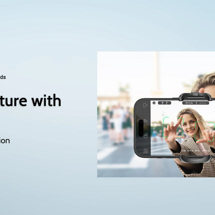 Folding Handheld Gimbal Smart XE 3-Axis Phone Gimbal Stabilizer With Focus Wheel for iOS Android iPhone 16-12 Vlog Stabilizer