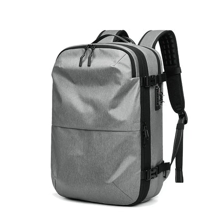 Men Travel Backpack vacuum compression 17 inch Laptop Business Large Capacity school Backpack Expanded outdoors Hiking backpack