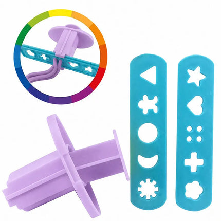 Kids Color Clay Dough Tool Set Animal Mold Play Dough Accessories DIY Plasticine Cutter Roller Press Educational Children Toys