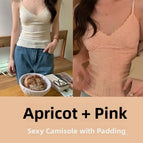 M ( 35-47.5kg ) / Apricot + Pink [2-Pack Pure Desire Suspender]