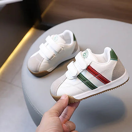 2025 Spring Children's Sneakers Walking Shoes Kids Autumn Soft Soled Non-slip Casual Sport Shoes Boys Girls Outdoor Board Shoe