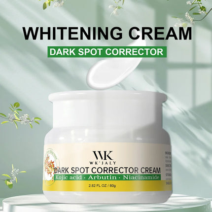 WK JALY Dark Spot Corrector Cream, Lightening Skin, Remove Melanin, Freckles, With Niacinamide, Kojic Acid, For Face And Body