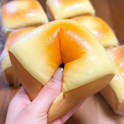 Realistic 3D Bread Squishy Toy Ultra Slow Rising Squeeze Fidget Toy Portable  Soft Stress Relief Sensory Toy for Adults