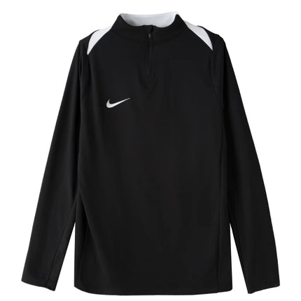 Nike T-Shirt Men's Running Fitness Training Quick-Drying Breathable Half-Zip Stand-Up Collar Long-Sleeved Pullover Ir8420-010