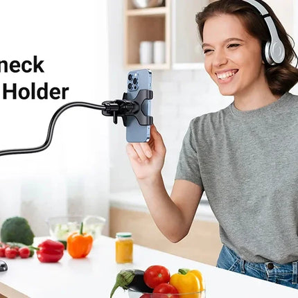 90cm Phone Holder Stand Lazy Bracket Headrest Bed 360 Flexible Long Arms Clamp Mount For iPhone Samsung and 3.5~6.7" Device