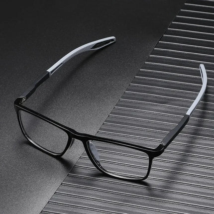 Vintage Ultralight TR90 Reading Glasses Men Women Retro HD Lens Blue Light Blocking Eyewear Classic Square Far Sight Eyeglasses