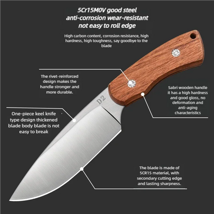 Professional kitchen knives, household stainless steel fruit knives, high-end kitchen splitting knives, kitchen accessory knives