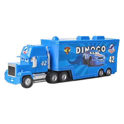 Lot lorry racing model Cars 2 3 Toy Car Lightning Mack Uncle Dinoco cruz ramirez Chick Hicks King Racer Collect Alloy Truck Gift
