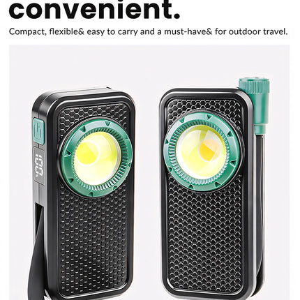 COB Work Light Flexible Hose Flashlight USB Charging Magnetic Car Repair Light with Back Clip Ideal for Working Camping Fishing