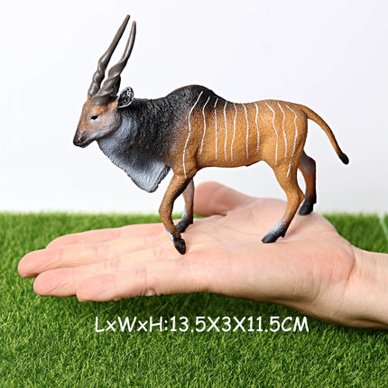 Realistic Farm Animal Shropshires Merino Sheep Goat Argali Antelope Gazella Waterbuck Model Figures Birthday Christmas Toys Gift