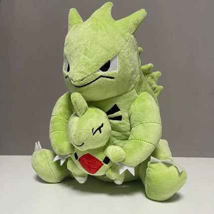 Pokemon Peluches Pikachu Plush Charizard Dragonite Holding Dratini Stuffed Doll Tyranitar Cute version Anime Peluche Toys Gifts