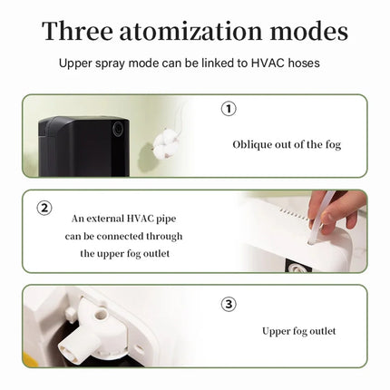 TEABLUM Aroma Diffuser 500ML Bluetooth Essential Oil Diffuser For Home Room Fragrance HVAC Electric Aromatic Oasis Air Freshener