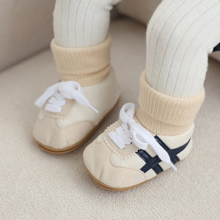 Spring and Autumn New Baby Shoes for Boys and Girls 0-1 Year Old Baby Shoes Socks Integrated Warm Sports Walking Shoes