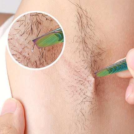 1 Multifunctional Hair Removal Tweezers For Eyebrows, Beards And Facial Hair Grooming, Precision Tilt Is Ideal For Fine Shaping.