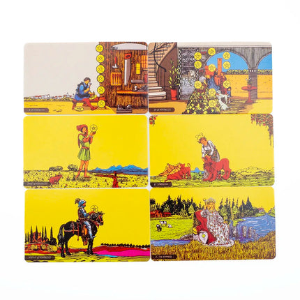 RWS Panorama Board Game 78PCS Tarot Cards Included Wide Angle Lens Show You New Perspective of RWS