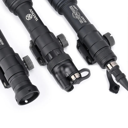 Tactical Surefire DS00 Scout Light Rear Cap Metal Tail Cap Dual Function Pressure Switch Cover Compatible with ST07 SR07 Switch
