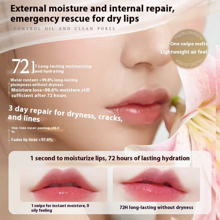 RUYI Lip Balm Hydrating Moisturizing Nourishing Dead Skin Removal Reduces Lip Lines Prevents Dryness And Cracking