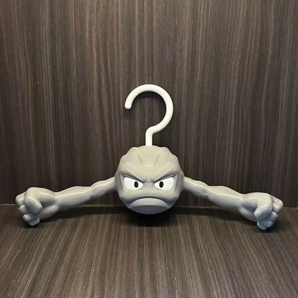 Angry Geodude Anime Figure Diy Coat Hanger Home Light - Versatile Bedroom Decor Trendy Cosplay Accessory For Fans